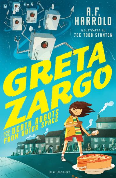 Book Cover - Greta Zargo and the Death Robots from Outer Space