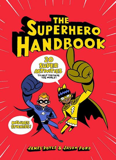 Book Cover - The Superhero Handbook