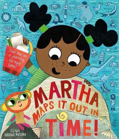 Book Cover - Martha Maps It Out In Time!