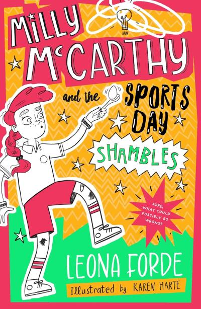 Book Cover – Milly McCarthy and the Sports Day Shambles