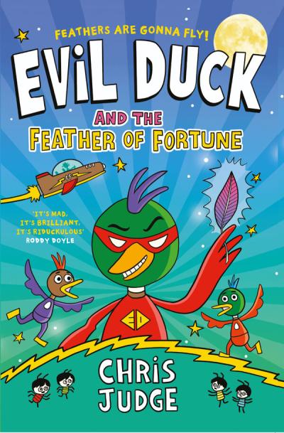 EVIL DUCK AND THE FEATHER OF FORTUNE - Cover