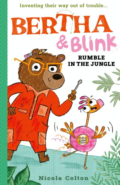 BERTHA & BLINK: RUMBLE IN THE JUNGLE - cover