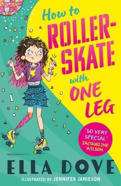 Book Cover – How to Roller-Skate with One Leg