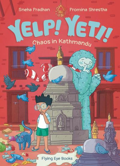 Book Cover – Yelp! Yeti! Chaos in Kathmandu