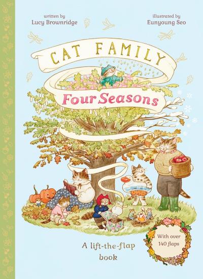 Book Cover – Cat Family Four Seasons