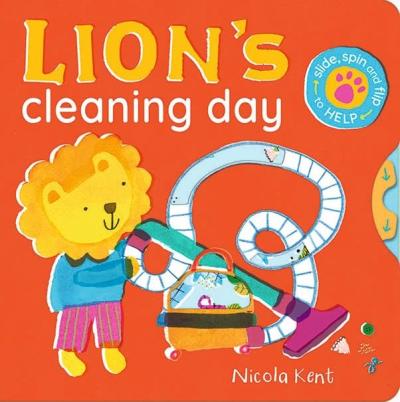 Book Cover – Lion's Cleaning Day