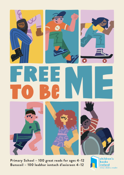 FTBM reading guide cover illustration with six diverse children in brightly coloured panels
