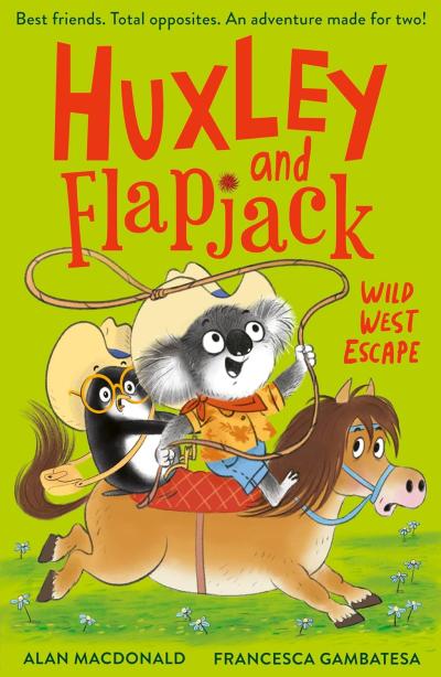 Book Cover – Huxley and Flapjack: Wild West Escape