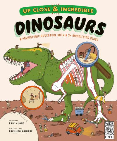 Book Cover – Up Close & Incredible: Dinosaurs