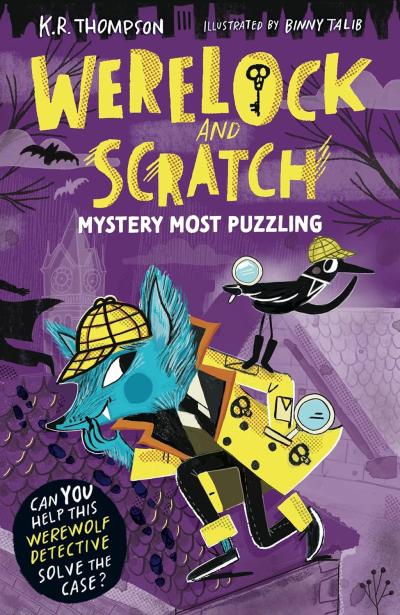 Book Cover – Werelock and Scratch: Mystery Most Puzzling