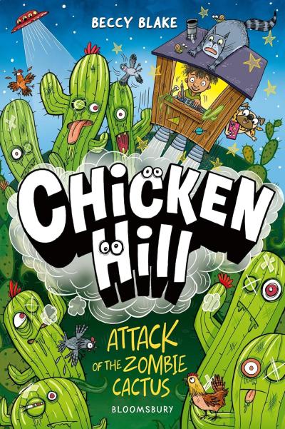 Book Cover – Chicken Hill: Attack of the Zombie Cactus