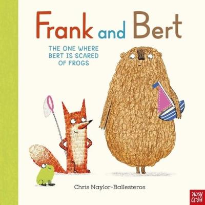 Book Cover – Frank and Bert: The One Where Bert is Scared of Frogs