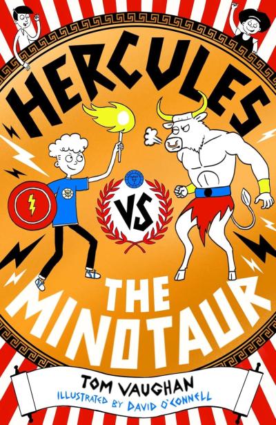 Book Cover – Hercules vs The Minotaur