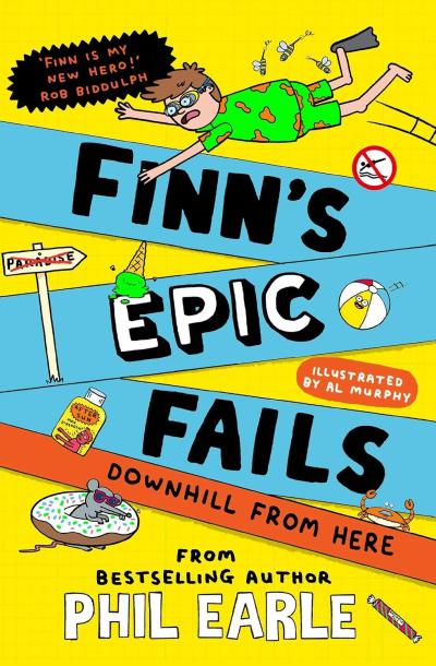 Book Cover – Finn's Epic Fails: Downhill From Here