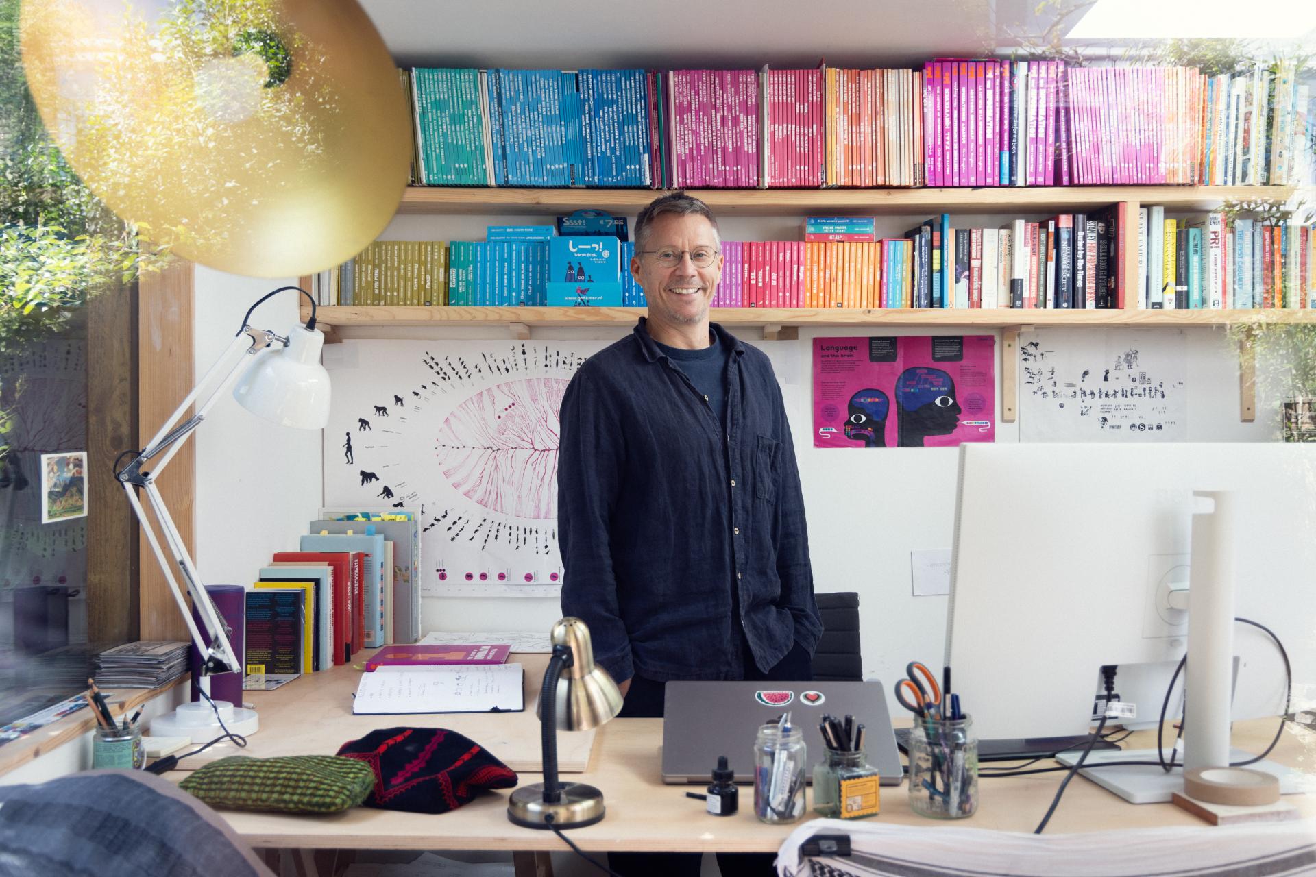 Laureate na nÓg 2026-2029 in his studio
