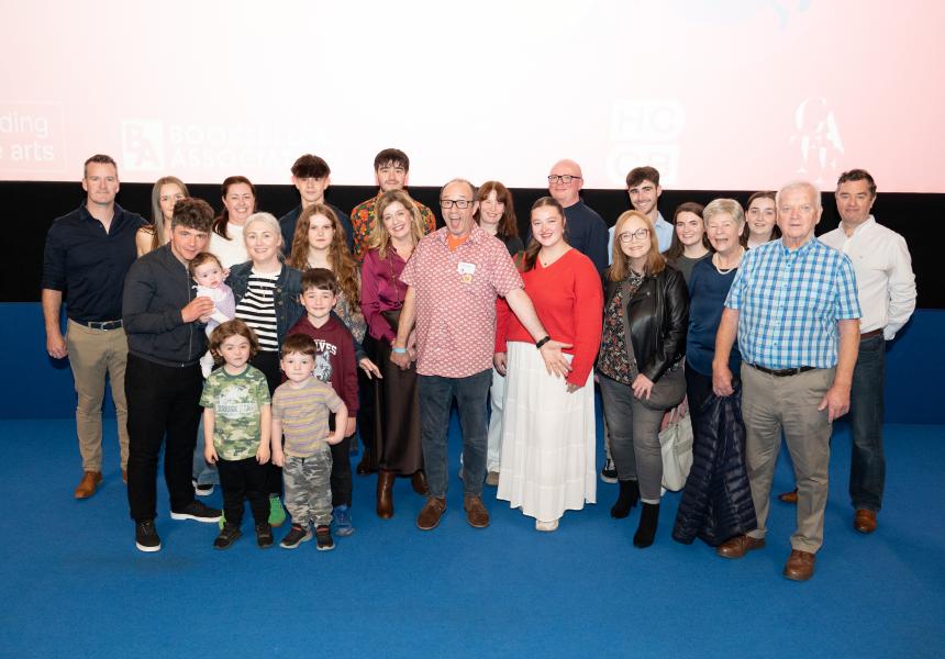 Alan Nolan - CBI Award Winner 2024 with his family