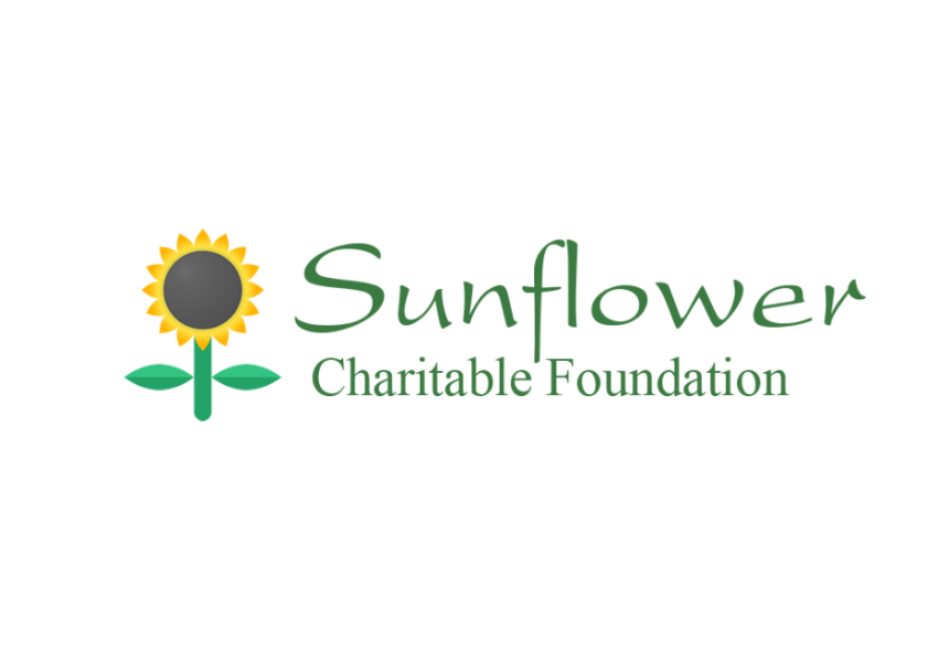 Sunflower Charitable Foundation Logo card