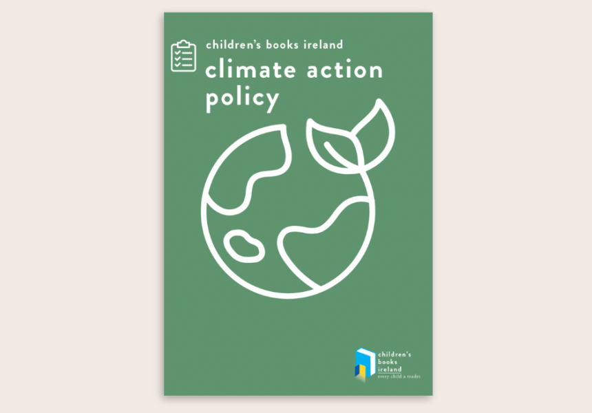 Climate Action Policy cover on plain background
