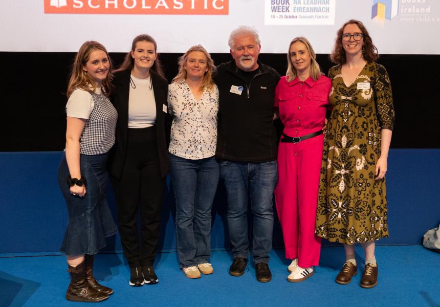 Tadhg Mac Dhonnagáin with the Futa Fata team