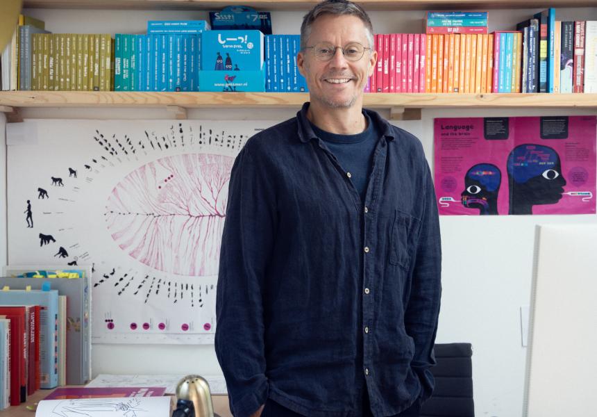 Laureate na nÓg 2026-2029 in his studio