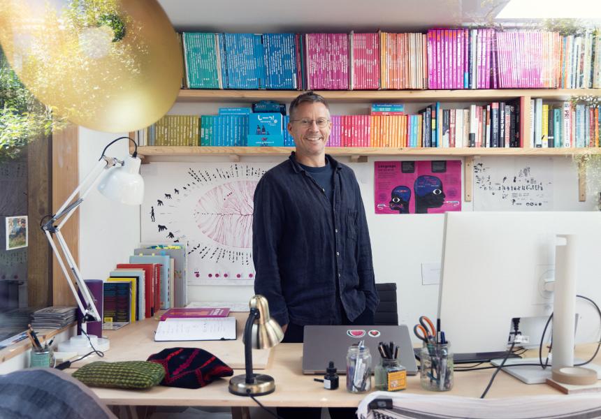 Laureate na nÓg 2026-2029 in his studio